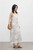 Women’s woman womens petite-, tall-, plus-, size Bohemian boho Casual Summer vacation holiday getaway Sexy v-neck H-Line Sleeveless spaghetti Ankle-Length maxi strap Dress Dresses in white with black patterned accent