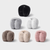 Women’s woman womens Men’s man mens Unisex Genflex Gender Neutral Genderfluid office commute workwear evening party casual literary cap Earflap Protection Ear-Muff Ear Cover Fashion soft plush earmuffs headwear accessories in Gray grey, Black, White, Beige, Khaki brown, Pink