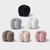 Women’s woman womens Men’s man mens Unisex Genflex Gender Neutral Genderfluid office commute workwear evening party casual literary cap Earflap Protection Ear-Muff Ear Cover Fashion soft plush earmuffs headwear accessories in Gray grey, Black, White, Beige, Khaki brown, Pink