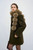 Women’s woman womens petite-, tall-, plus-, size alternate aesthetic luxury Casual Fall Autumn Winter Spring cold weather winter accessory long round bobble scarf Fashion bobbles Scarves accessories in coffee brown