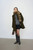 Women’s woman womens petite-, tall-, plus-, size alternate aesthetic luxury Casual Fall Autumn Winter Spring cold weather winter accessory long round bobble scarf Fashion bobbles Scarves accessories in coffee brown