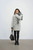Women’s woman womens petite-, tall-, plus-, size alternate aesthetic luxury Casual Fall Autumn Winter Spring cold weather winter accessory long round bobble scarf Fashion bobbles Scarves accessories in Gray grey