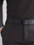 Women’s woman womens Men’s man mens Unisex Genflex Gender Neutral Genderfluid Casual Metal Buckle latch canvas Waistband solid pattern summer holiday getaway wfh commute office workwear Belt Fashion belts accessories in black