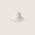 Women’s woman womens Casual high crown soft brim 100% wool summer holiday getaway evening party SoftBrim Hat Headwear fashion Retro Versatile Fedora hats accessories in white