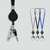 Women’s woman womens Men’s man mens Unisex Genflex Gender Neutral Genderfluid Neck Strap Key Chain Lanyard Card Holder Badge Reel Phone Key Ring ID Name Cards Nurse Retractable Badge Holders Office Supplies employee office security work accessories Lanyards supply accessory in black