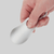 Outdoor camping travel 1Pcs Spoon Shoehorn with Carabiner Professional Shoehorn 7.5cm Stainless Steel Metal Shoe Horn Shoes foot accessory Lifter Tools footwear accessories in silver