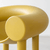 Scandinavian soft back modern minimalist retro style horse chair office hotel home Fashion chairs furniture in mustard yellow