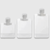 Women’s woman womens Men’s man mens Unisex Genflex Gender Neutral Genderfluid Portable Refillable Travel Cosmetic Squeeze Tube, 30ml, 50ml, 100ml essential vacation holiday getaway accessories, semi-transparent beauty and skincare accessory