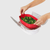 Steam Case Plastic with Lid Microwave Oven Steamer For Steamed Bread Bun Dumpling Fish Kitchen Tools Cooking food steamers Tools in white with red