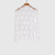 Women’s woman womens petite-, tall-, plus-, size Boho bohemian Casual Summer vacation holiday getaway loose Vintage Long Sleeves stand  O Neck Female Pullover blouse Spring Summer Autumn Fall crewneck Lace See-Through Top evening party bohemia tops in white