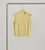 Women’s woman womens petite-, tall-, plus-, size Light Luxury High-Quality sleeveless crewneck round O-neck crew neck tank top evening party tops in yellow color