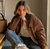 Women’s woman womens petite-, tall-, plus-, size Light Luxury High-quality Elegant Winter commute wfh office workwear evening party turndown neck collar button close patch pockets windbreaker coat outwear Bomber Barn Jacket Outerwear Coats in brown