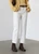 Women’s woman womens petite-, tall-, plus-, size Loose Straight Washed button close Denim Jeans Spring Summer Trousers Collection Topstitch Design Casual Jeans Pants in white