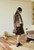 Women’s woman womens petite-, tall-, plus-, size Light Luxury High-quality Elegant Gradient Washed Winter commute wfh office workwear evening party turndown neck collar button close patch pockets denim barn jacket outwear Jackets Outerwear in brown