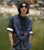 Men’s man mens petite-, tall-, plus-, size Light Travel mandarin stand collar long three-quarter sleeves with drop shoulder and accent color cuffs Yizikou button close patch pockets wfh office commute Workwear Streetwear Premium Trendy Spring Summer Fall Autumn Zhongshan Shirt Outerwear outdoor Outwear Jackets Shirts in dark navy blue