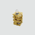 Modern minimalist Space Saving office home student dorm study room Dormitory Japanese Korean Rotating storage Cart Cabinet Fashion cabinets side table in yellow on wheels