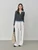 Women’s woman womens petite-, tall-, plus-, size Light Luxury High-Quality holiday vacation getaway American style patchwork v-neck turn-down collar long Sleeves with drop shoulders and band cuffs striped crewneck T-Shirt Pullover Style tops Tees Stripes T-shirts in Gray grey with light blue color