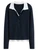 Women’s woman womens petite-, tall-, plus-, size Light Luxury High-Quality holiday vacation getaway American style v-neck turn-down collar long Sleeves with drop shoulders and band cuffs striped crewneck T-Shirt Pullover Style tops Tees Stripes T-shirts in dark navy blue with white accent color