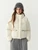 Women’s woman womens petite-, tall-, plus-, size Casual Fall Autumn Winter loose classic Vintage style Long Sleeves v-neck mockneck stand collar zip pockets Female Button up windbreaker wide-waisted zipper close white duck down field Puffer Jacket trimmed evening wear Jackets coats in beige white