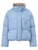 Women’s woman womens petite-, tall-, plus-, size Casual Fall Autumn Winter loose classic Vintage style Long Sleeves v-neck mockneck stand collar zip pockets Female Button up windbreaker wide-waisted zipper close white duck down field plaid lined utility Puffer Jacket trimmed evening wear Jackets coats in light blue with khaki checkered lining