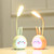 Cute Cartoon Rabbit Deer Green Pink Desk Lamp USB Recharge Foldable Light LED Night Kids Reading Light Eye Protective Lamp Colorful Night Light Office Study Room Desk Lamps Cute Cartoon Rabbit Deer Green Pink Desk Lamp USB Recharge Foldable Light LED Night Kids Reading Light Eye Protective Lamp Colorful Night Light Office Study Room Desk Lamps