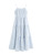Women’s woman womens petite-, tall-, plus-, size Casual Summer holiday vacation getaway evening party wear French look flowers style loose classic Vintage vintage Female high rise waist zip-up close empire waistline spaghetti strap square neck floral hollow cut-out embroidered maxi dress Fashion dresses in light sky blue, with white embroidery accent