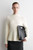 Women’s woman womens petite-, tall-, plus-, size Light Luxury High-quality Elegant evening party club wfh office commute work wear round o-neck crewneck long sleeves ribbed ruffles hem mockneck sweater Fashion ruffled workwear sweaters in beige white