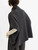 Women’s woman womens petite-, tall-, plus-, size Light Luxury High-quality Elegant evening party club wfh office commute work wear sleeveless round o-neck crewneck Mockneck Turtleneck Mock Neck Commute cape poncho sweater Fashion workwear sweaters in dark Gray grey