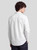 Men’s man mens petite-, tall-, plus-, size Fall Autumn Winter loose classic Vintage style Long Sleeves v-neck turn-down collar button close patch pocket Casual Shirt Fashion shirts in white