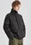 Men’s man mens petite-, tall-, plus-, size Fall Autumn Winter loose classic Vintage style Long Sleeves v-neck turn-down collar button zipper close patch pocket at chest Casual Puffer Jacket Fashion coat Jackets in black