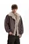 Men’s man mens petite-, tall-, plus-, size Fall Autumn Winter loose classic Vintage style Long Sleeves fur v-neck collar Casual Jacket Fashion outerwear Jackets  coat in brown