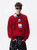 Men’s man mens petite-, tall-, plus-, size Fall Autumn Winter loose classic Vintage HIP HOP y2k style stripes Long Sleeves v-neck collar striped Casual Sweater Fashion sweaters in red with multi stripe scarf