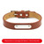 Personalized Dog ID Collar Custom Pet Name Free Engraving Genuine Leather For Small Medium Large Dogs Pitbull Cat XS XXL Collars in Brown Personalized Dog ID Collar Custom Pet Name Free Engraving Genuine Leather For Small Medium Large Dogs Pitbull Cat XS XXL Collars in Brown