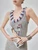 Women’s woman womens petite-, tall-, plus-, size Light Luxury High-quality Elegant Patchwork colorblock cotton-blend holiday vacation getaway evening party club Boho bohemian, loose color-block knit sleeveless patchwork embroidery boatneck maxi dress Fashion Dresses in light Gray grey with multi accent