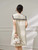 Women’s woman womens petite-, tall-, plus-, size Light Luxury High-quality Elegant cotton-blend holiday vacation getaway evening party club wfh office commute workwear work wear, loose knit sleeveless turn-down collar, v-neck, trim hem, French look vibe casual midi dress Fashion Dresses in white with black accent