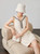 Women’s woman womens petite-, tall-, plus-, size Light Luxury High-quality Elegant cotton-blend holiday vacation getaway evening party club wfh office commute workwear work wear, loose knit sleeveless turn-down collar, v-neck, trim hem, French look vibe casual midi dress Fashion Dresses in white with black accent