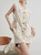 Women’s woman womens petite-, tall-, plus-, size Light Luxury High-quality Elegant Lace Splicing Textured Fabric cotton-blend evening party wear wfh commute office workwear round turn-down collar, loose patchwork embroidery knit sleeveless, embroidered design, trim patch pockets casual vest Jacket Fashion coat Jackets in beige cream