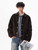 Men’s man mens petite-, tall-, plus-, size Light Luxury High-quality Elegant holiday vacation getaway evening party club wfh office commute work wear turn-down collar Commute loose patchwork long-sleeves single-breasted horn buckle clasp close button-up casual Jacket Fashion workwear Coat Jackets in dark chocolate brown