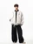 Men’s man mens petite-, tall-, plus-, size Light Luxury High-quality Elegant holiday vacation getaway evening party club sports wear stand collar loose Embroidered Wool Blend patchwork long-sleeves single-breasted snap button close button-up casual Baseball  varsity Jacket Fashion Coat Jackets in white