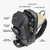 Anti-theft Crossbody Bag Waterproof USB Charging Ipad Mini Chest Pack Short Trip Messenger Sling Shoulder Chest Bags in Gray / Grey Black Detail
