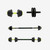 4 In 1 Multifunction Dumbbell Set