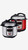 Multifunctional Programmable Slow Pressure Cooker 4L/5L/6L slowly cooking pot non stick Rice Red Silver Stainless Steel Electric cookers Trending Multifunctional Programmable Slow Pressure Cooker 4L/5L/6L slowly cooking pot non stick Rice Red Silver Stainless Steel Electric cookers Trending