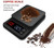 LCD Drip Scale Timer Mini LCD Black Digital Electronic Drip Coffee Scales with Timer 3kg/5kg/10kg 0.1g Weight Household Drip Scale Timer
