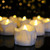 Flameless LED Candles 12/24 Pcs Electronic Votive Candle for Mother’s Valentines Day Wedding Party Home Decor Dinning Table Candles