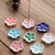 Cherry Blossom Incense Burner Home Ceramic Decor Incense Stick Holder Aromatherapy Censer Office Teahouse Ornaments Burners Holders in White Red, Yellow, Blue, Turquoise, Pink, White, Light Pink, Sky Blue, Green, Cream, Light Yellow, Light Blue, Orange Cherry Blossom Incense Burner Home Ceramic Decor Incense Stick Holder Aromatherapy Censer Office Teahouse Ornaments Burners Holders in White Red, Yellow, Blue, Turquoise, Pink, White, Light Pink, Sky Blue, Green, Cream, Light Yellow, Light Blue, Orange