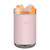 Crystal Aromatherapy Humidifier USB Essential Oil Diffuser Sprayer Colorful Light Atmosphere Lamp Salt Stone Air Humidifiers Incense Burners Trend in Pink