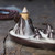 Ceramic Mountain Backflow Incense Burner Waterfall Backflow Incense Fountain Brown Zen Tower Incense Holder Room Decoration Ceramic Mountain Backflow Incense Burner Waterfall Backflow Incense Fountain Brown Zen Tower Incense Holder Room Decoration