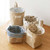 Hanging Linen Basket Desktop Storage Household Cosmetic Toys Remote Control Khaki Storage Box Portable Cotton Finishing Organizer Hang Bags Home Office Hanging Linen Basket Desktop Storage Household Cosmetic Toys Remote Control Khaki Storage Box Portable Cotton Finishing Organizer Hang Bags Home Office