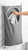 Door Hang Laundry Bag Hanging Hamper Bags Large Capacity Gray / Grey Thicken Waterproof Dirty Clothes Storage Bags Laundry Basket with Adhesive Hooks Trending