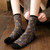 Harajuku Crew Socks Retro Ethnic Flowers Style Cotton Womens Casual Comfortable Ladies Cute Sock for Woman Trend in Black Purple Harajuku Crew Socks Retro Ethnic Flowers Style Cotton Womens Casual Comfortable Ladies Cute Sock for Woman Trend in Black Purple